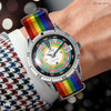 Rainbow Pride Racing British Military Watch Strap