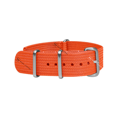 Orange Ribbed Premium MilSpec Strap