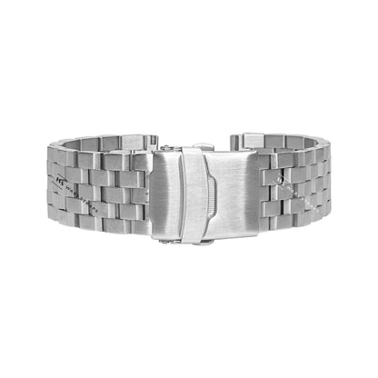 Silver Super Engineer Brick Metal Bracelet