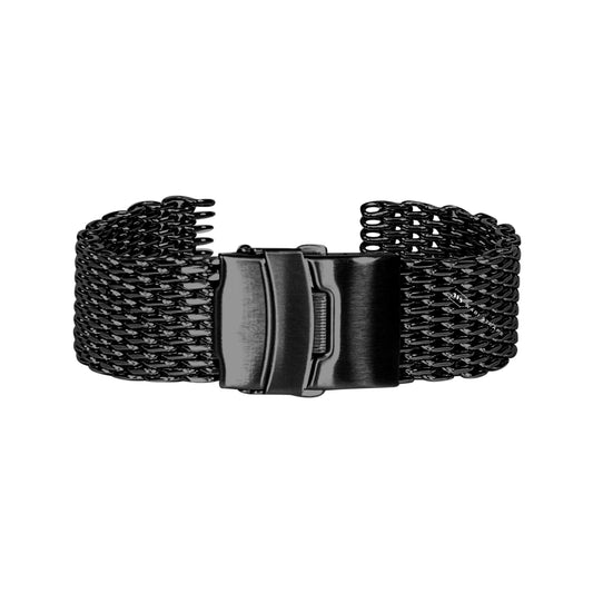 Black Shark Mesh Watch Bracelet