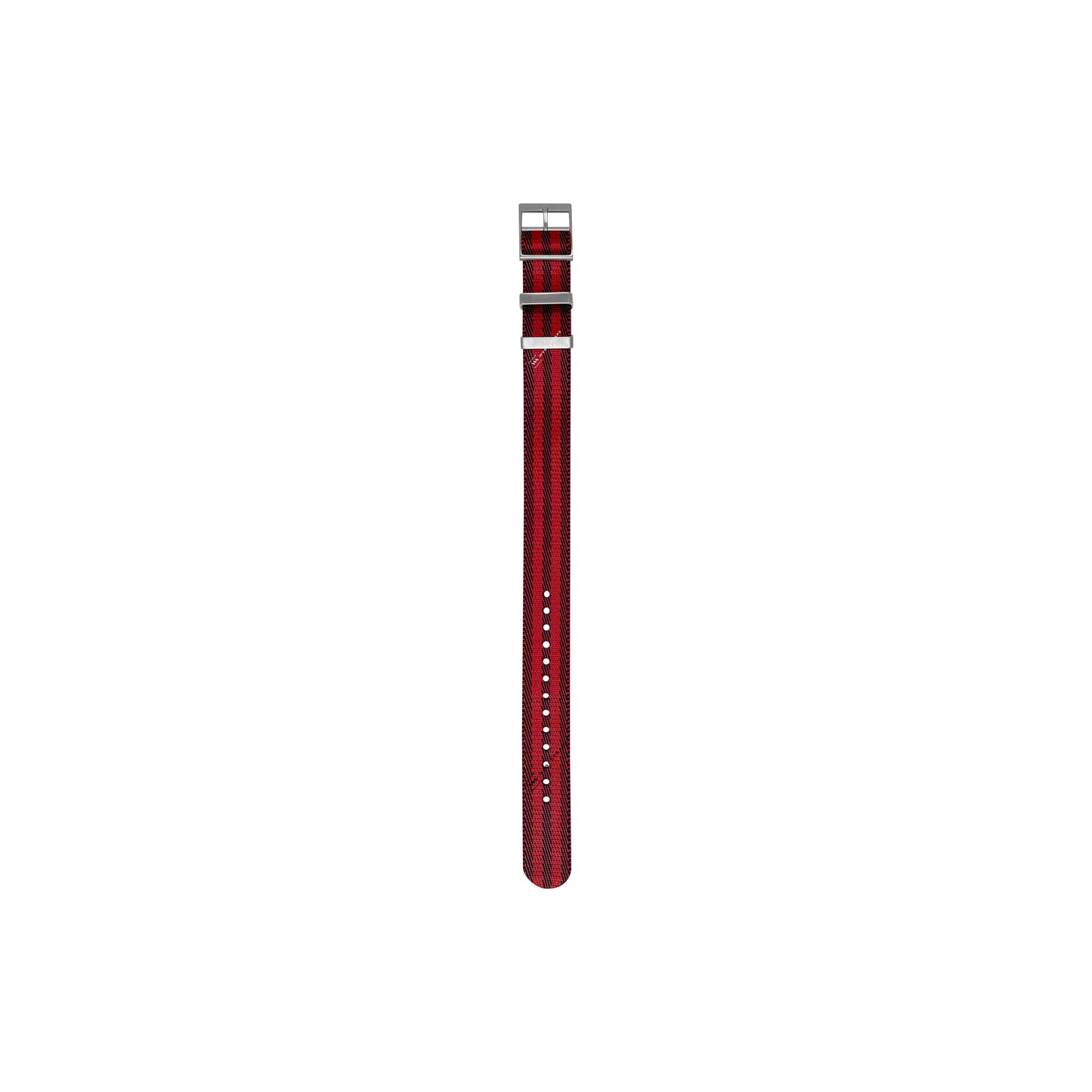 Black & Red 5-Stripe Adjustable Seatbelt Strap