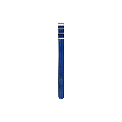 Black & Blue 5-Stripe Adjustable Seatbelt Strap