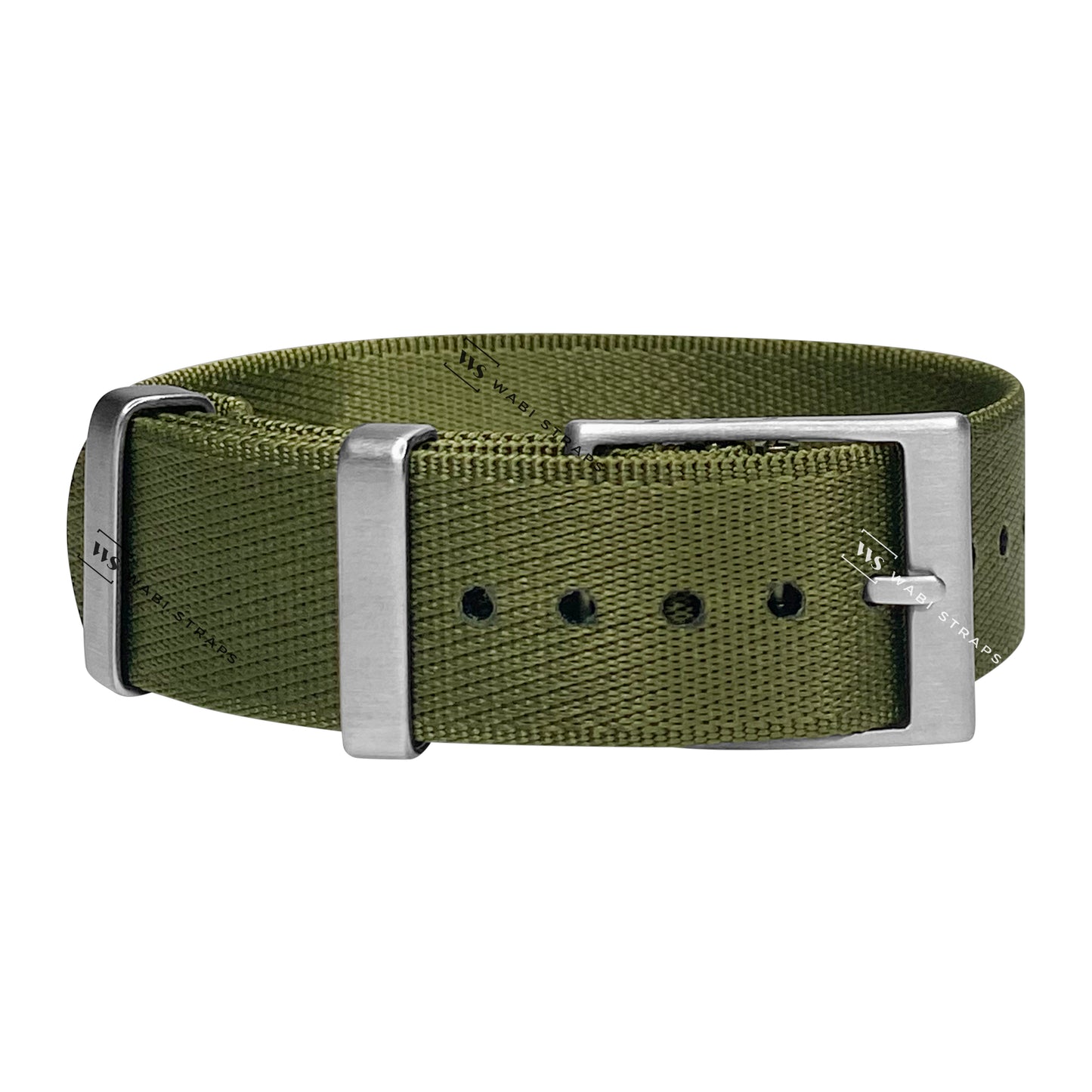 Green Basic Adjustable Seatbelt Strap