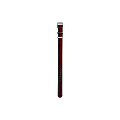 Black & Red Adjustable Seatbelt Strap