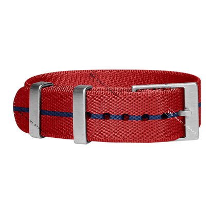 Red & Blue Adjustable Seatbelt Strap