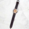 Brown Distressed Leather Watch Strap