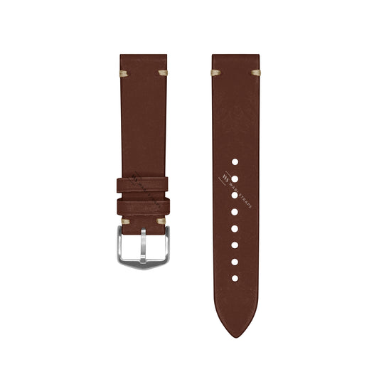 Brown Vintage Leather Watch Strap