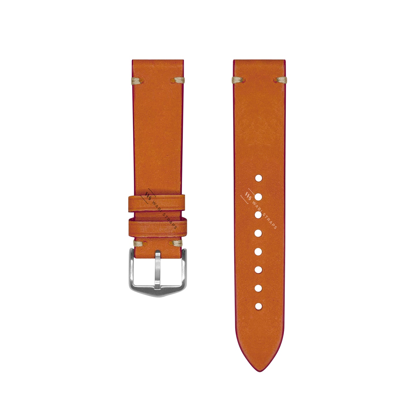 Tan Vintage Leather Watch Strap