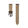 Black Vintage Leather Watch Strap