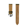 Olive Green Vintage Leather Watch Strap