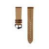 Tan Distressed Leather Watch Strap