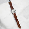 Tan Distressed Leather Watch Strap