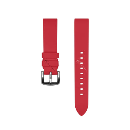 Red Classic Smooth TPU Strap