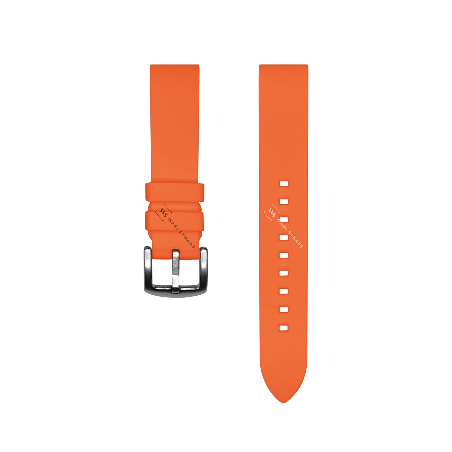 Orange Classic Smooth TPU Strap