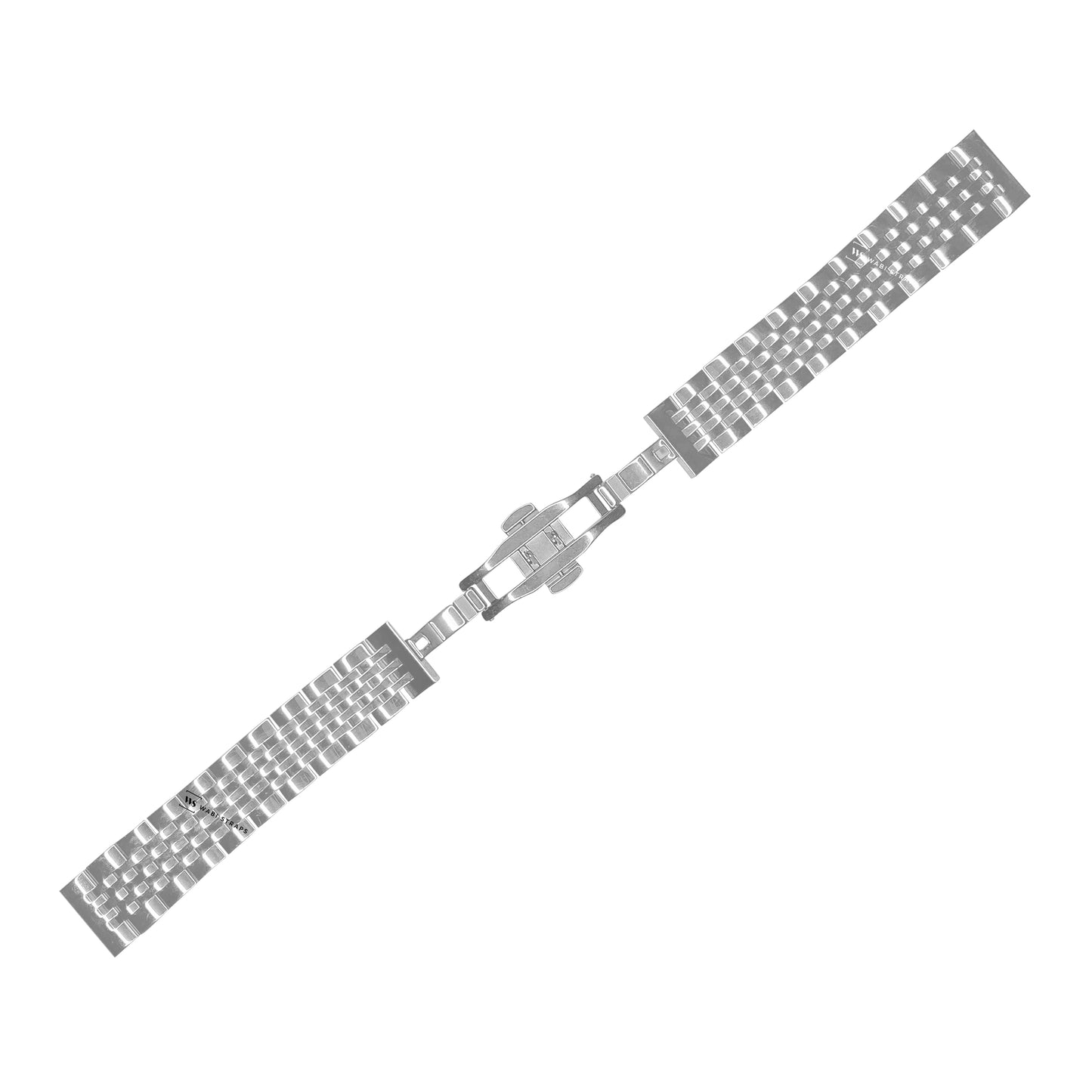 Silver Super Jubilee 7-Link Metal Bracelet