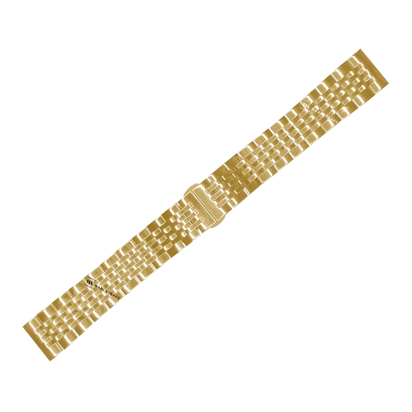 Gold Super Jubilee 7-Link Metal Bracelet