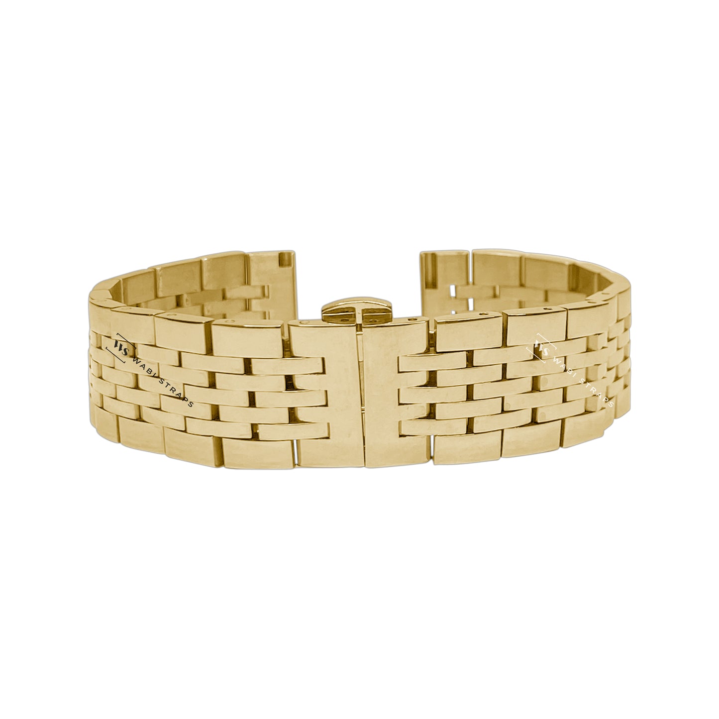 Gold Super Jubilee 7-Link Metal Bracelet