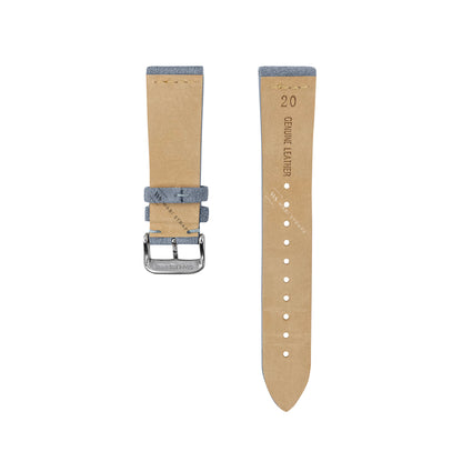 Grey Suede Watch Strap