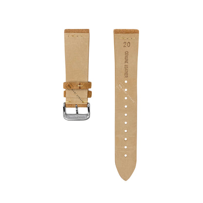 Tan Suede Watch Strap