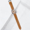 Tan Thick Leather Watch Strap