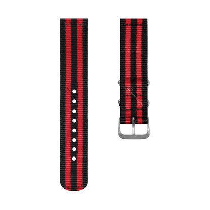 Red & Black Two Piece MilSpec Strap