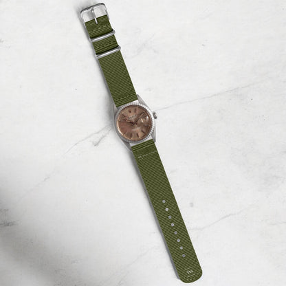 Army Green Basic Two Piece MilSpec Strap