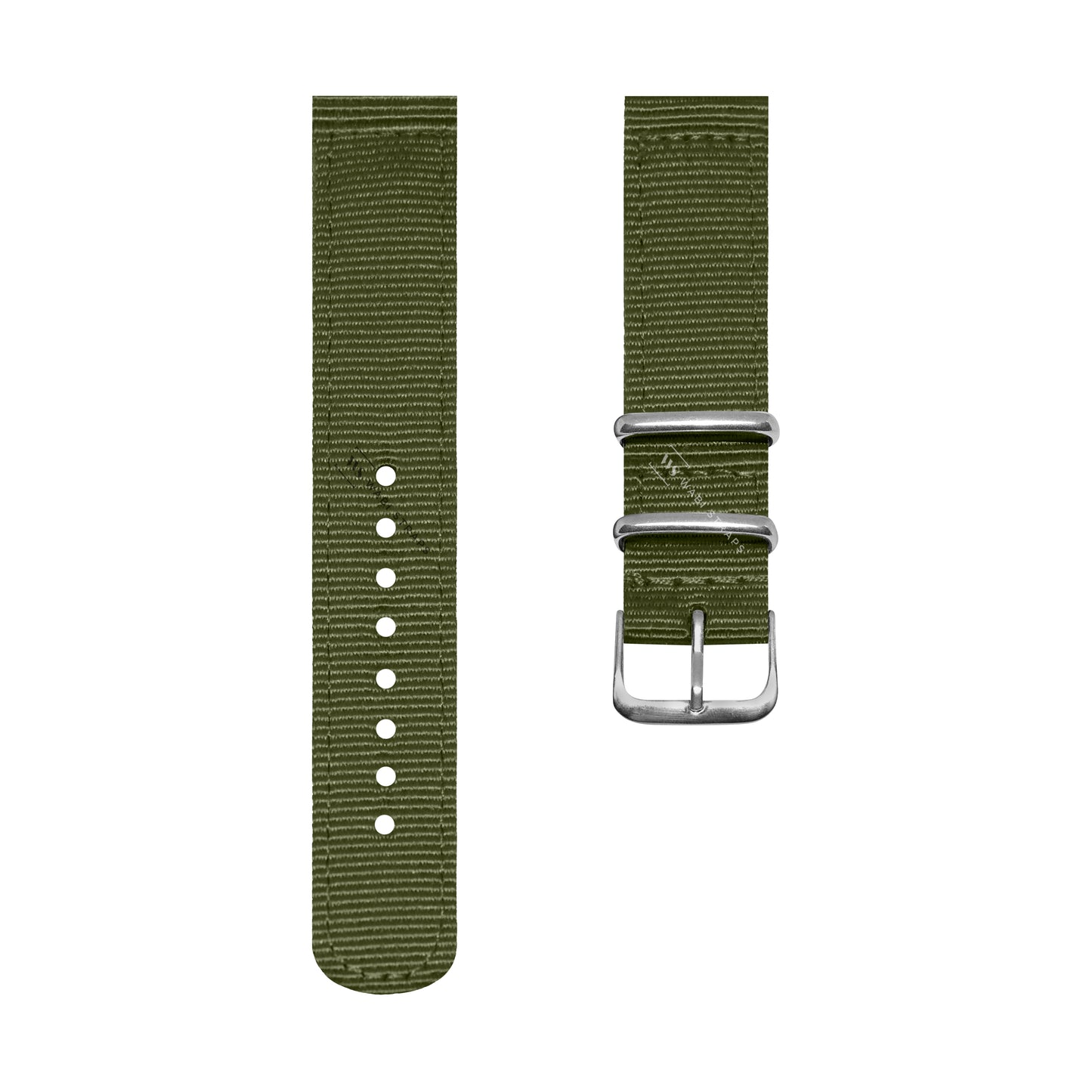 Army Green Basic Two Piece MilSpec Strap