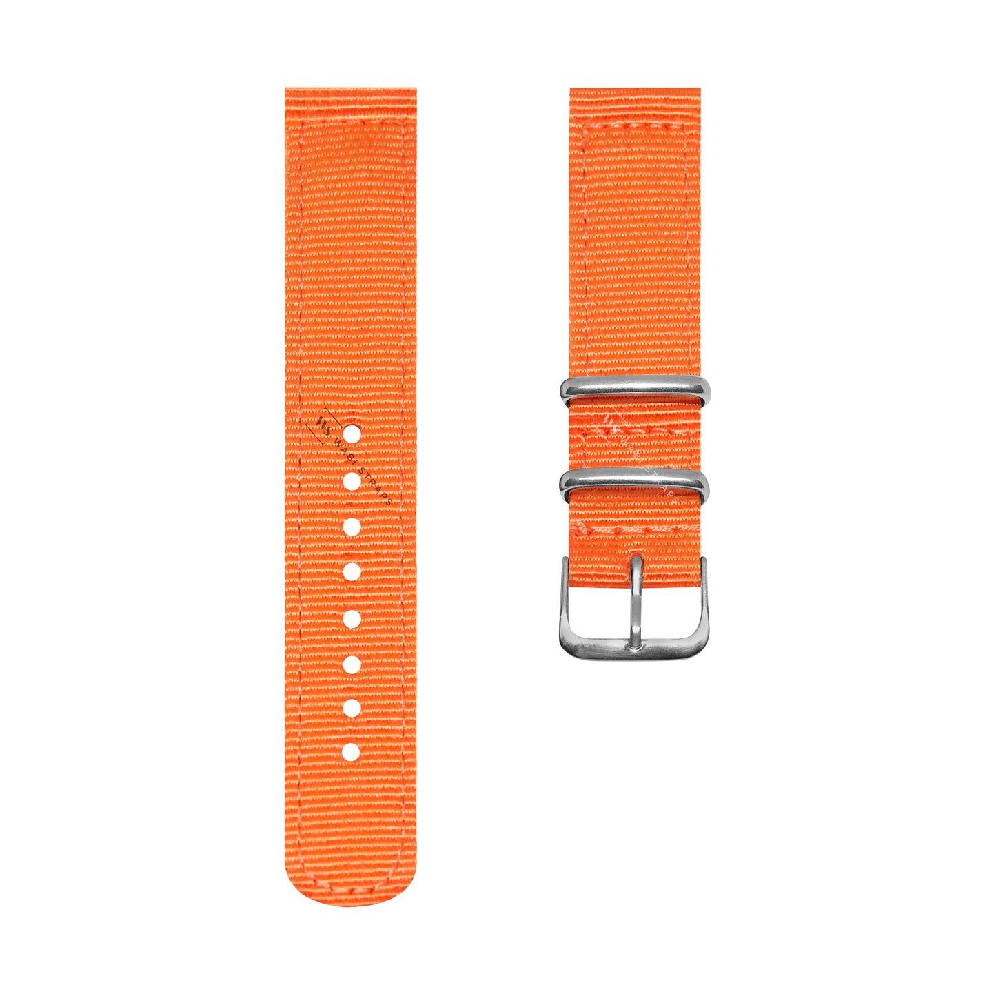 Orange Basic Two Piece MilSpec Strap