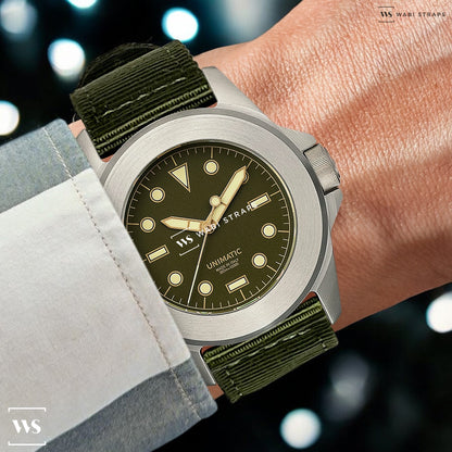 Army Green Basic Two Piece ZULU Strap