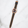 Orange Trim Silicone Waterproof Strap