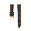 Orange Trim Silicone Waterproof Strap