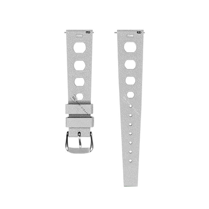 White Large Hole Tropical Rally Strap