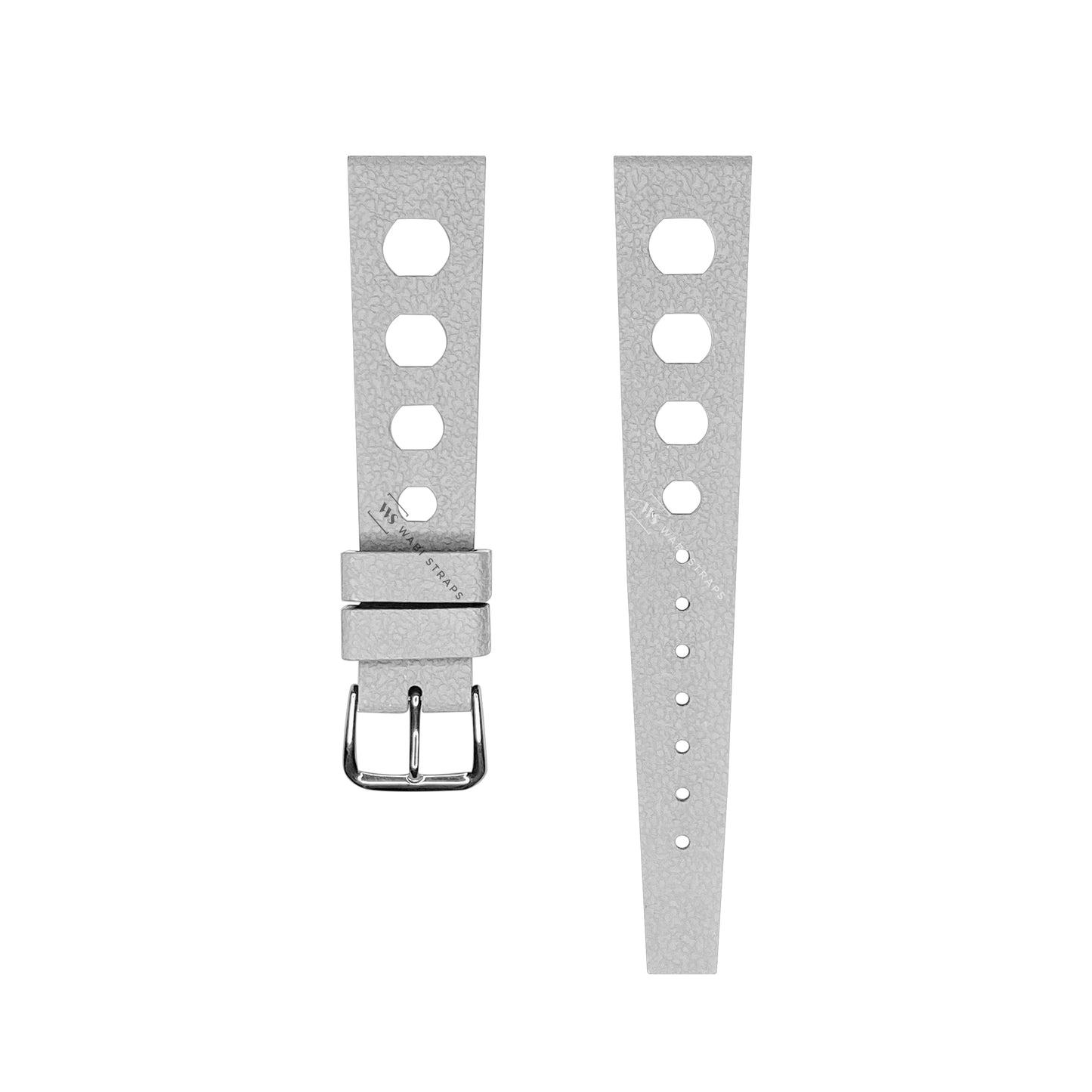 White Large Hole Tropical Rally Strap