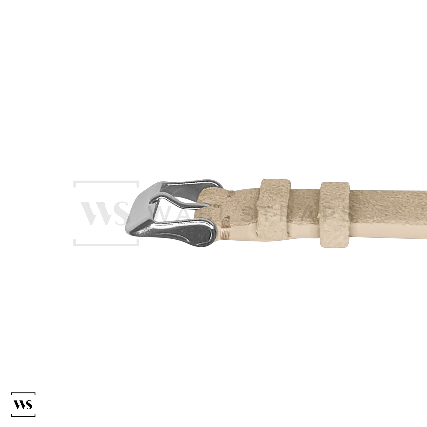 Off White Two Stitch Velvet Watch Strap