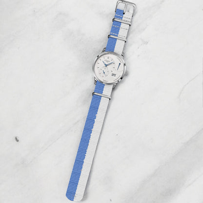 Hello Sky Blue & White Unique British Military Watch Strap