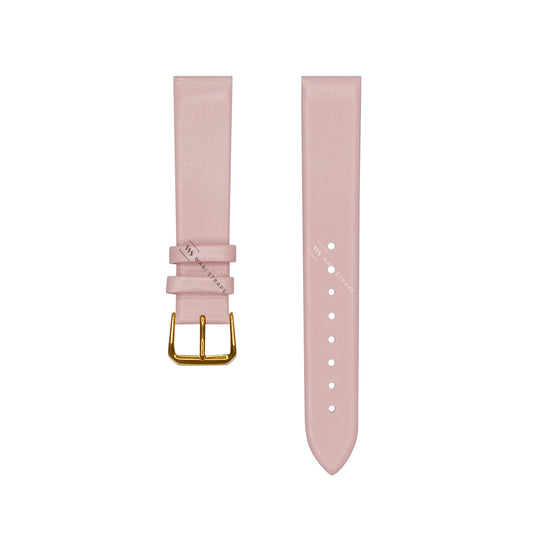 Pink Ultra Thin Bonded Leather Strap