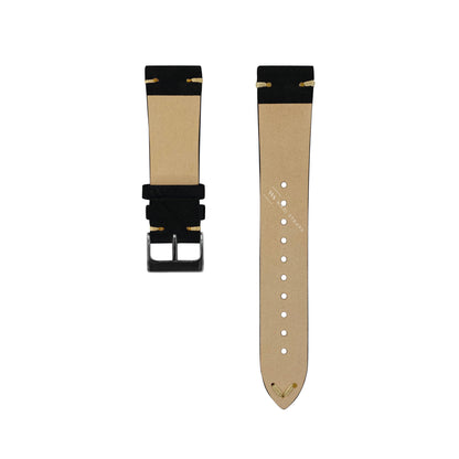 Black Velvet Watch Strap