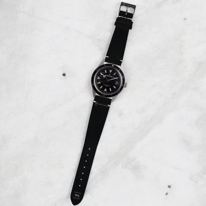 Black Velvet Watch Strap