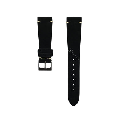 Black Velvet Watch Strap