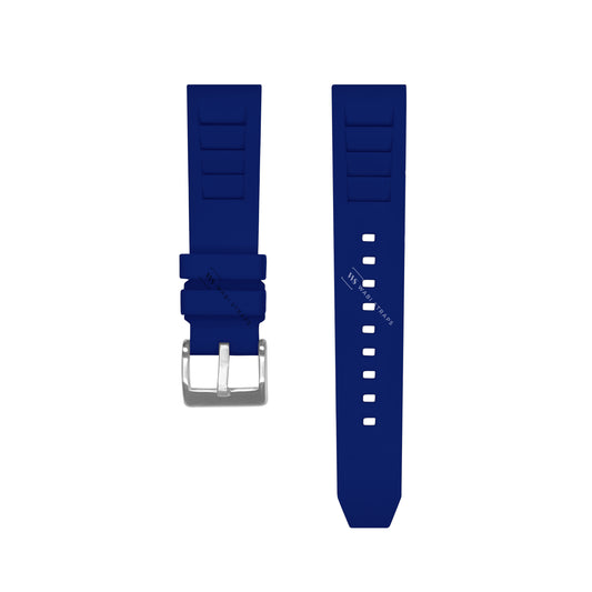 Blue Vented RM Silicone Strap