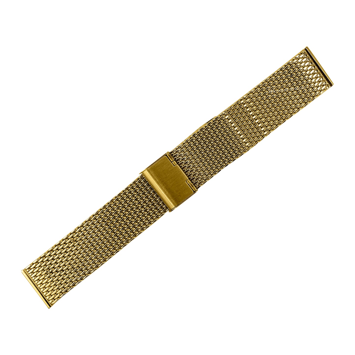 Gold Mesh Watch Bracelet