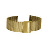 Gold Mesh Watch Bracelet