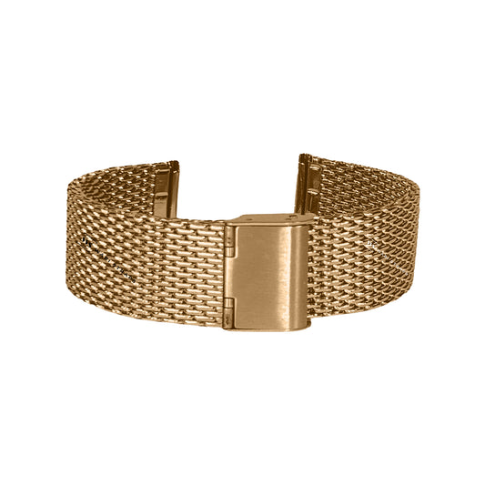 Rose Gold Mesh Watch Bracelet