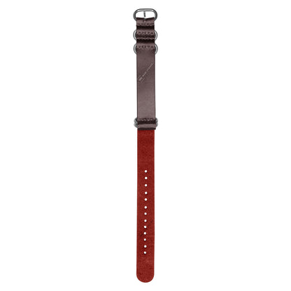 Red Vintage Leather ZULU Strap