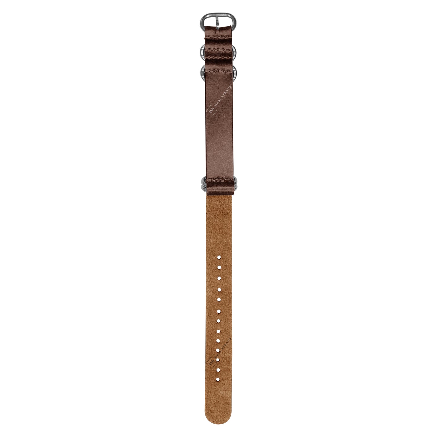 Dark Brown Vintage Leather ZULU Strap