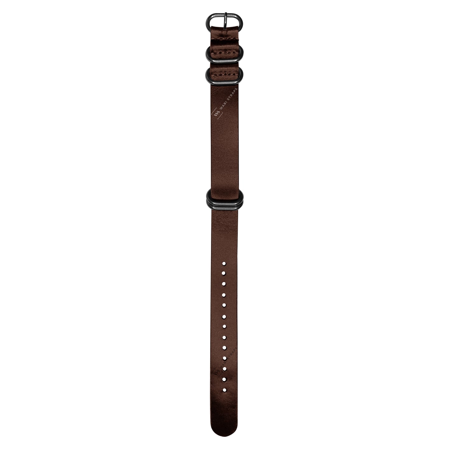 Dark Brown Vintage Leather ZULU Strap