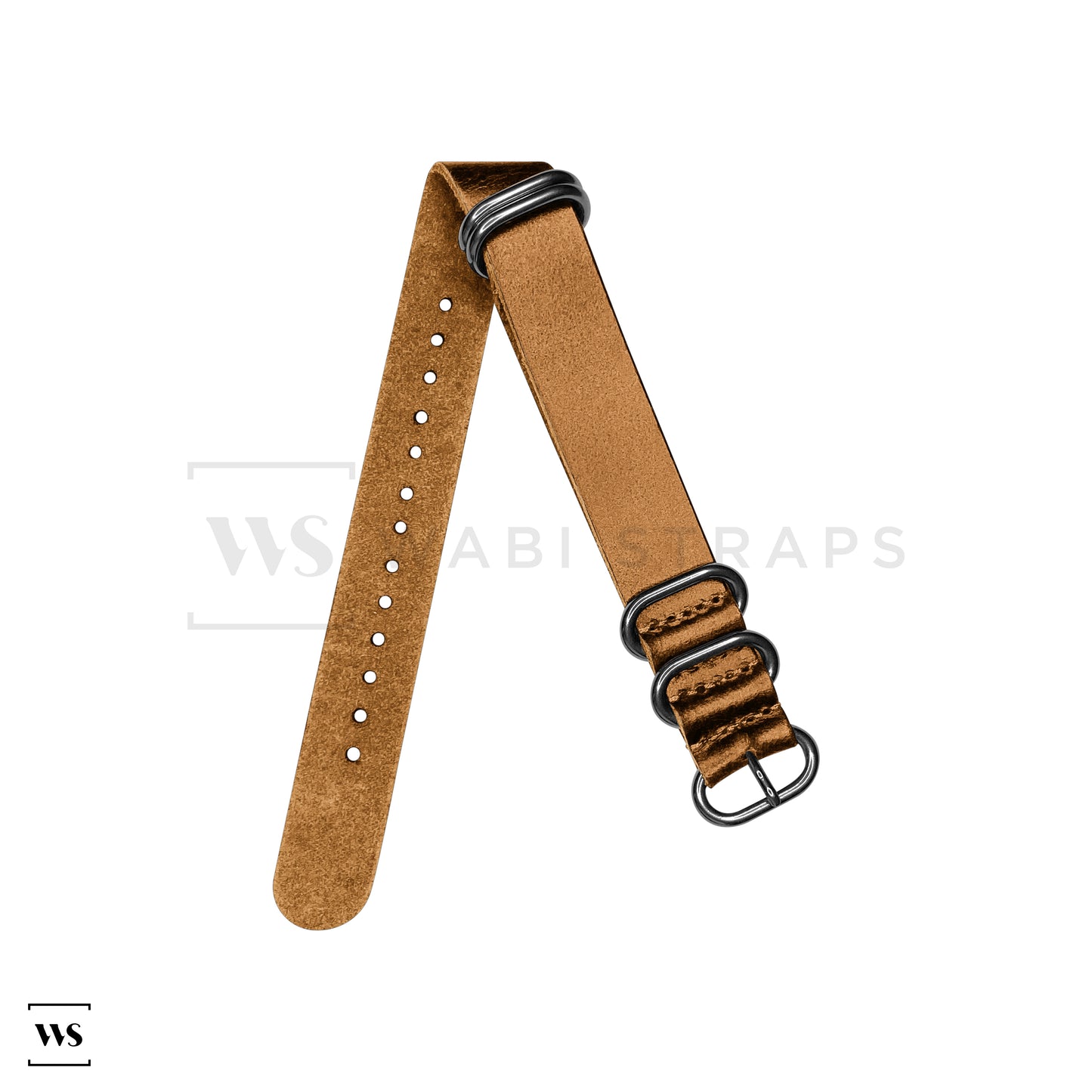 Camel Vintage Leather ZULU Strap