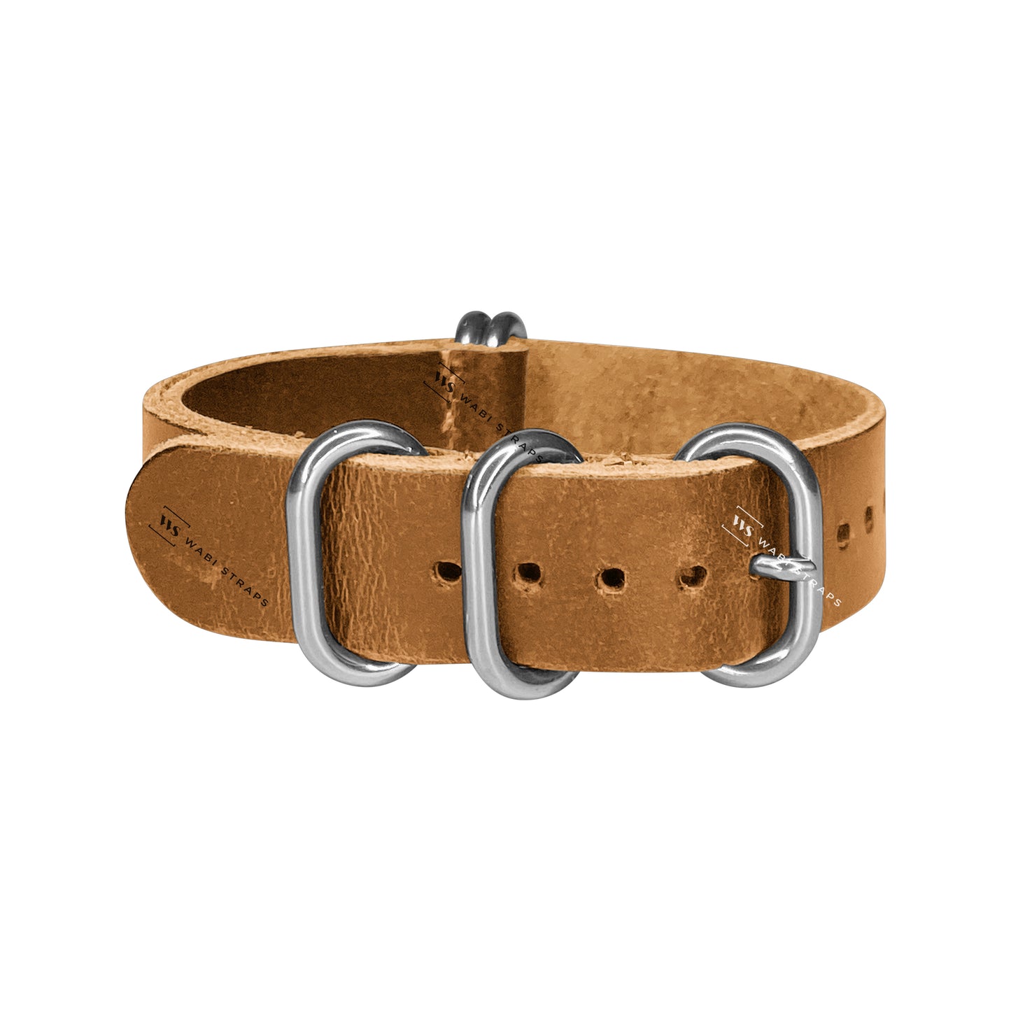 Camel Vintage Leather ZULU Strap