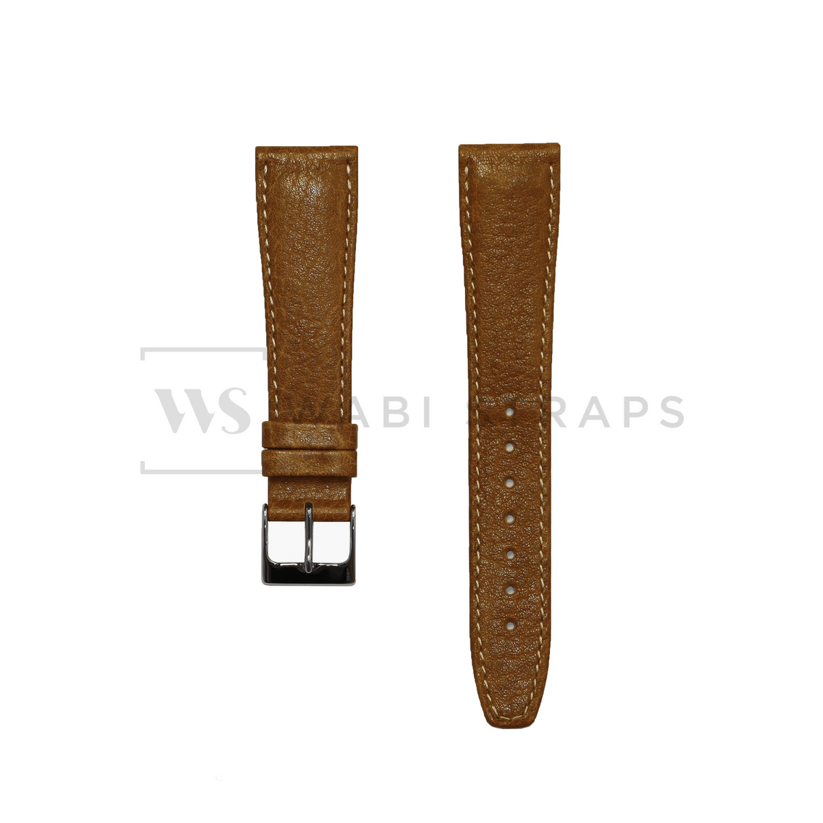 Palermo Handmade Leather Watch Strap (Coffee) – Kingsbury Watch Co.