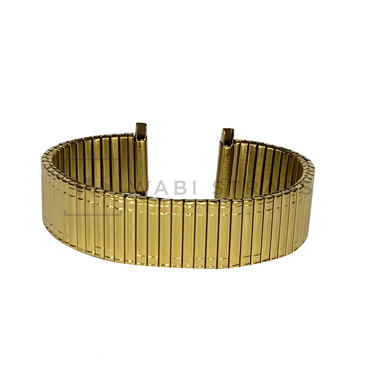 Gold Stretch Elastic Bracelet wabistraps - Watch